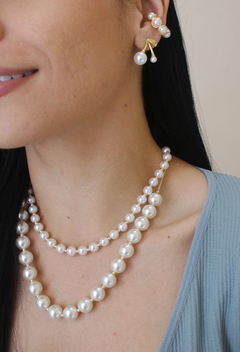 Aretes cereza perladas - picaresca accesorios