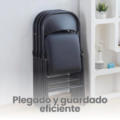 Imagen de Silla Plegable PLE004 (Negra)