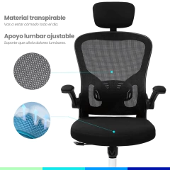 Silla OFI329 (NEGRA)