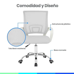 Silla OFI950 (gris) - comprar online