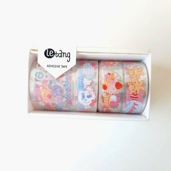 Cintitas adhesivas con dibujos kawaii - comprar online