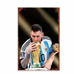 Messi con la copa selección - comprar online