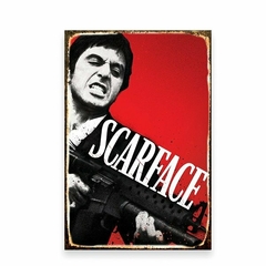 chapa Scarface - comprar online