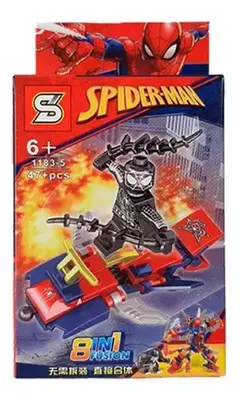Bloques construcción Lego símil Spider man - comprar online