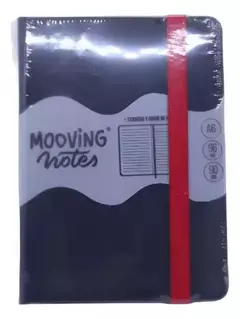 cuaderno mooving notes tamaño A6 rayado - comprar online