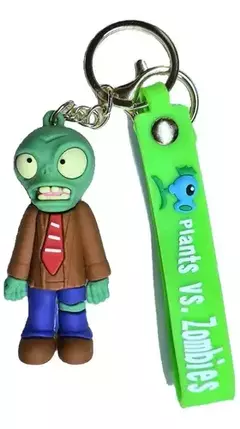 Llavero de goma Plantas vs zombies - comprar online