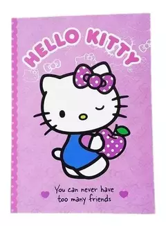 Cuaderno Hello Kitty tapa blanda - comprar online