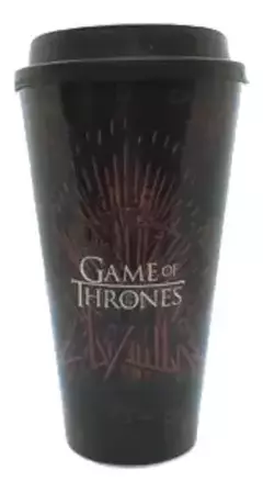 Vaso con tapa, de plástico, no térmico Game Of Thrones - comprar online