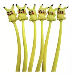 Lapicera flexible tipo microfibra Pokemon Pikachu x unidad - comprar online