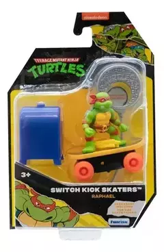 Figura Tortugas Ninjas Switch Kick Skaters Raphael - comprar online