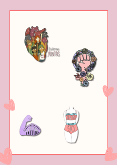 Stickers feministas - Imaginero