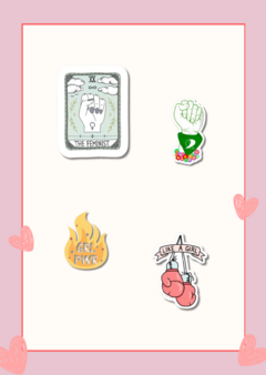 Stickers feministas