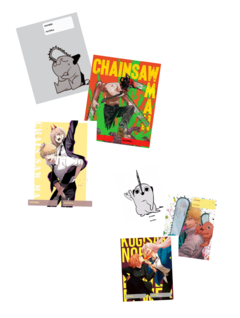 Separadores carpetas Chainsaw man