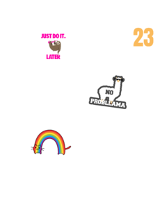 Imagen de Stickers aesthetics (clickeá para más diseños)