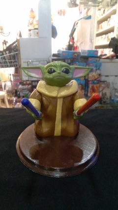 Porta joystick celular Yoda