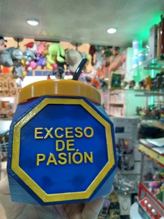 Mate Boca con hexágonos - comprar online
