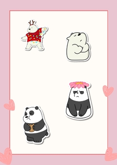 Stickers the bare bears en internet