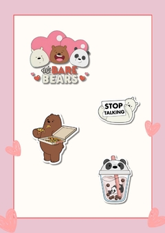 Imagen de Stickers the bare bears