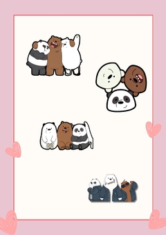 Stickers the bare bears en internet