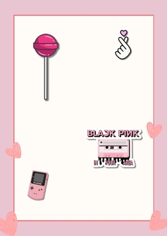 Stickers BlackPink en internet