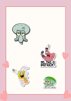 Stickers Bob Esponja - Imaginero