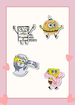Stickers Bob Esponja - comprar online