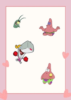 Stickers Bob Esponja - tienda online