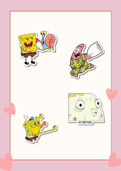 Stickers Bob Esponja en internet