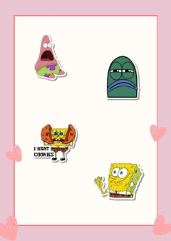 Stickers Bob Esponja