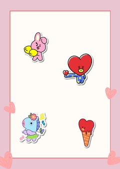 Imagen de Stickers Bts