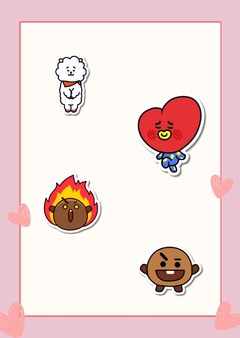 Stickers Bts en internet