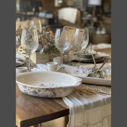 Vajilla Ceramica diseño - Rancho Deco