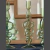 Candelabro de vidrio verde - comprar online