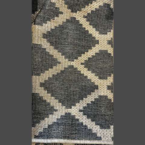 Alfombra símil yute 150x250 diseños varios apta interior y exterior - Rancho Deco