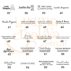 Sello con Nombre en taco de madera en internet