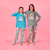 Pijama Lencatex Art. 25953 Nena algodón estampado "cat print" T. 4 al 16 - Invierno 2025 en internet