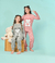 Pijama Lencatex Art. 25955 Nena con puños algodón estampado "Hug Me" T. 4 al 16 - Invierno 2025 - comprar online