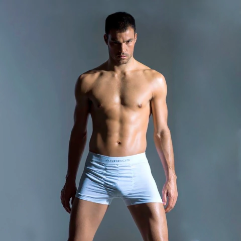 Boxer Andros Art. 5015 Algodón Liso Surtido Seamless Sin Costura T. S al XXL - comprar online