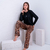 Pijama Trenda Art. 5502 Dama modal gamuzado liso y estampado T.2 al T.4