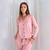 Pijama Trenda Art. 5504 Dama conjunto camisero modal gamuza liso T.2 al T.4 - comprar online