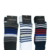 Medias Davor Art.5093 Hombre 1/2 caña algodón rayado surtido Pack x12