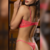 Conjunto Uailee Art. 1006 Triangulo de puntilla y tanga regulable T. 85 al 100 - tienda online