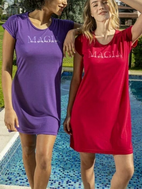 Remeron Susurro Art. 3361 Dama manga corta algodón estampado "magia" T. 2 y 5 - comprar online