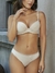 Conjunto Kaury Art. 4950 Taza soft push up y less algodón con lycra y puntilla T. 90 al 100 en internet