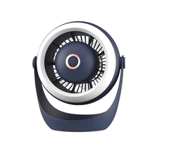 MINI VENTILADOR LUZ LED USB - PINZA / CON BASE - comprar online