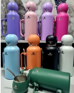 TERMO 1. LTS + BOMBILLA + MATE REDONDO/FORMAS - STANLEY - comprar online