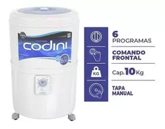 LAVARROPAS CODINI SILENT - 10 KG -
