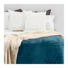 FRAZADA DOBLE CON CORDERITO QUEEN - 220 x 240 CM - CATANA HOME - comprar online