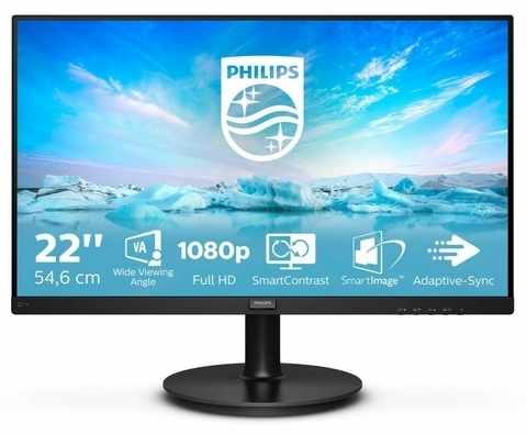 MONITOR GAMER 22" - LED FHD - PHILIPS - 221V8/77
