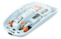 MOUSE INALAMBRICO TRANSPARENTE - DINAX - DXMOUIN65